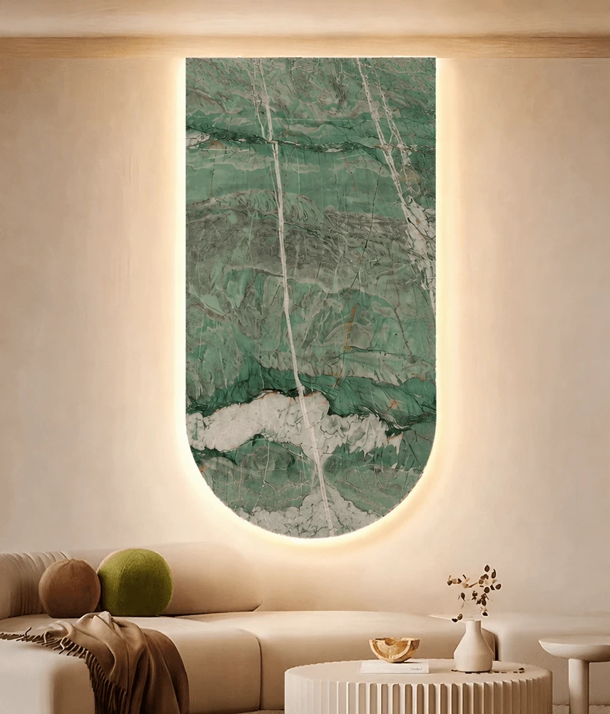 Vesuvio Quartzite wall panel